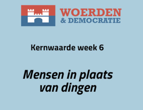 Mensen in plaats van dingen