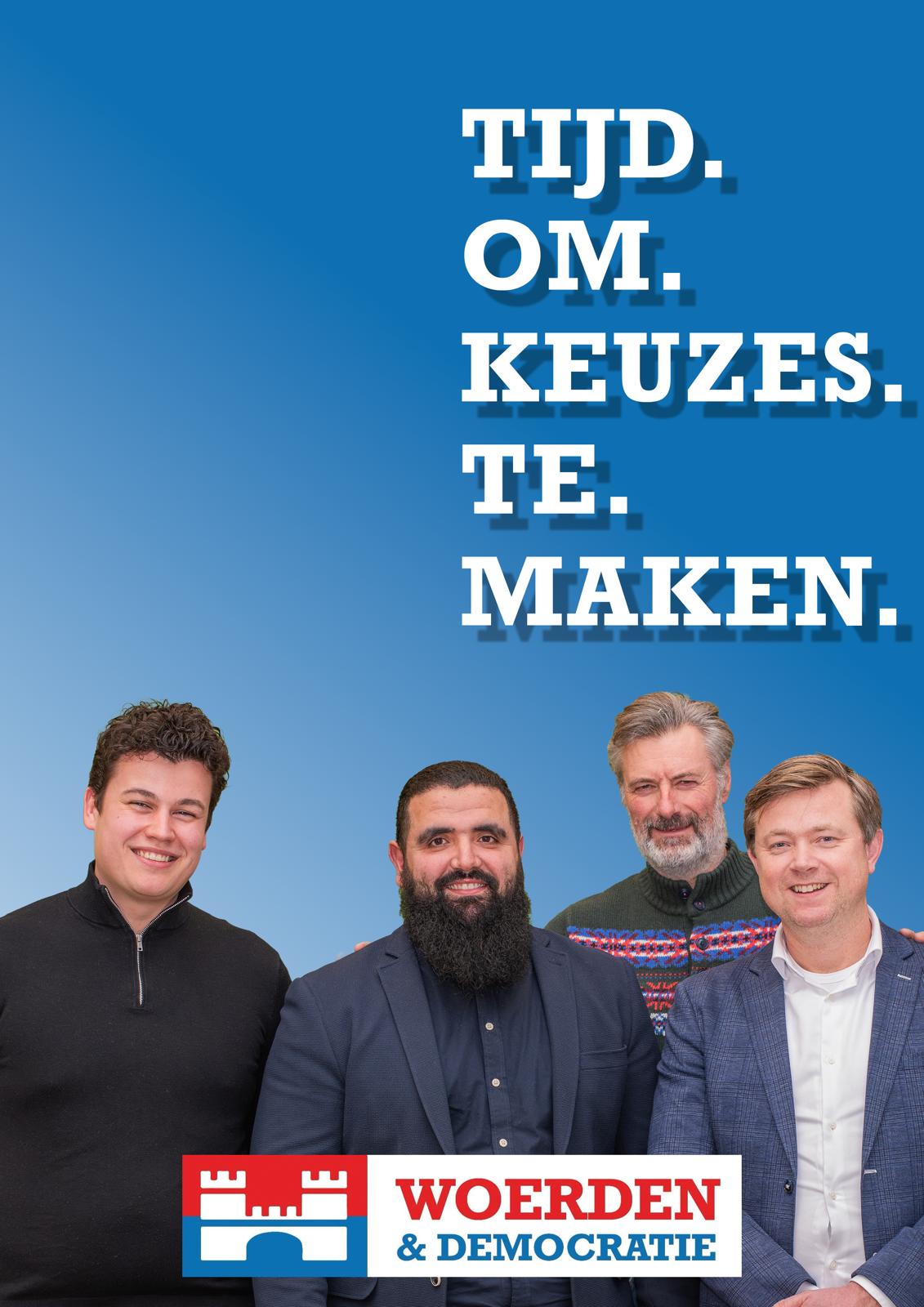 Tijd om keuzes te maken Verkiezingsprogramma Woerden&Democratie